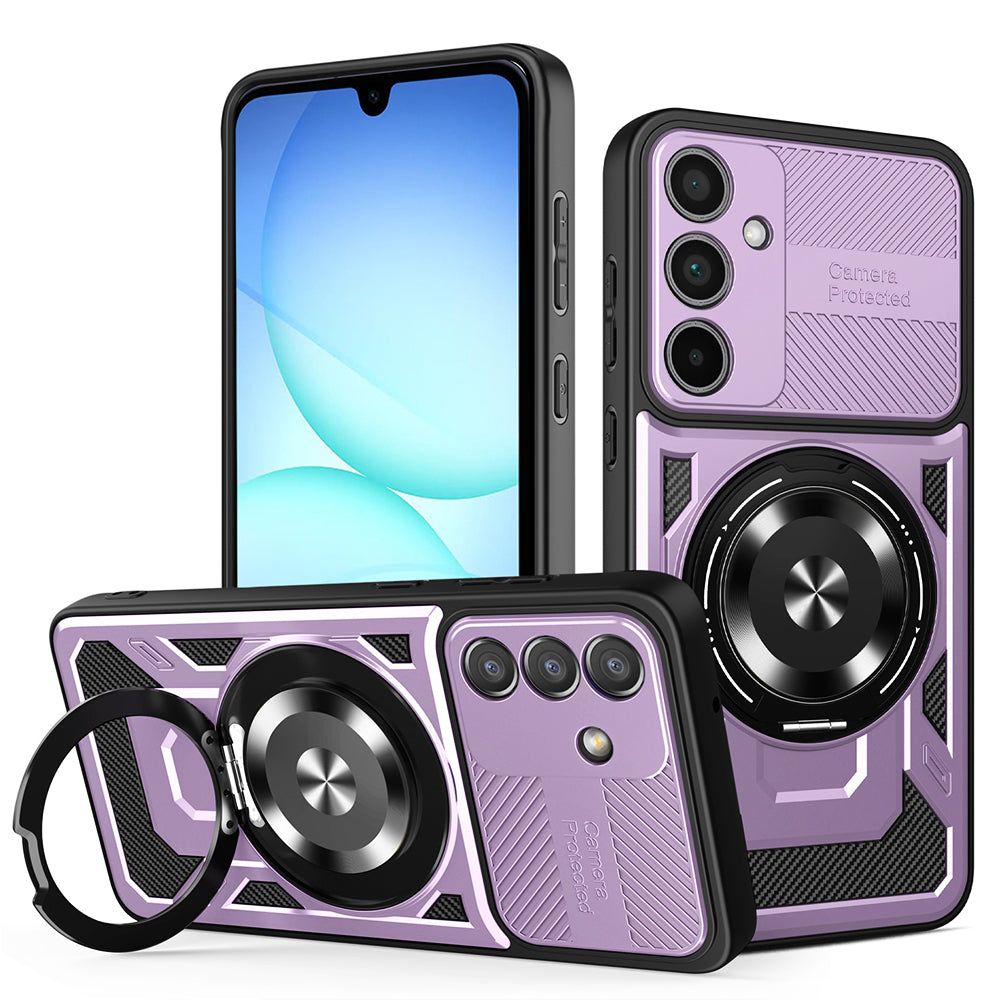 Futrola za Samsung Galaxy A57 5G, Techsuit, RuggedCam, Ljubičasta