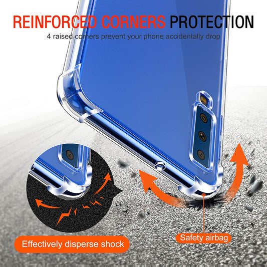 Futrola za Samsung Galaxy A7 (2018) A750, Techsuit, Shockproof Clear, Providna