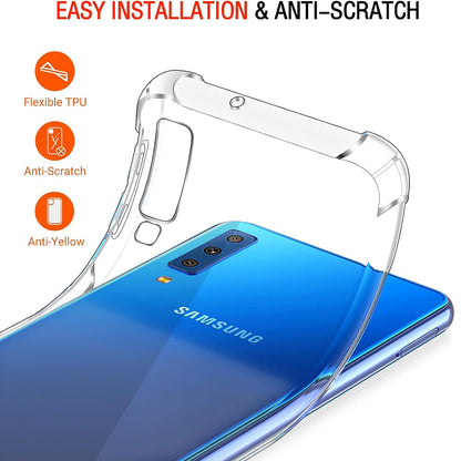 Futrola za Samsung Galaxy A7 (2018) A750, Techsuit, Shockproof Clear, Providna