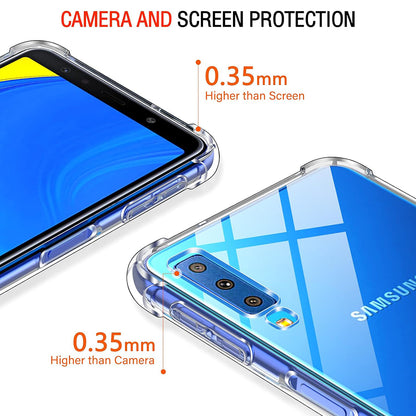 Futrola za Samsung Galaxy A7 (2018) A750, Techsuit, Shockproof Clear, Providna