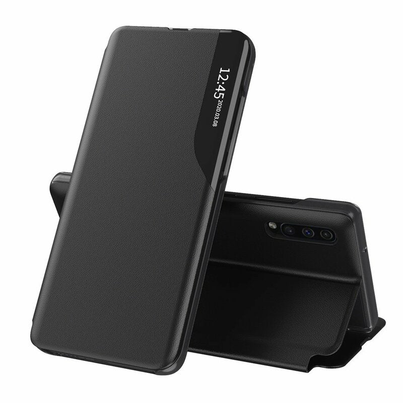 Futrola za Samsung Galaxy A70s A707 / A70 A705, Techsuit, eFold, Crna