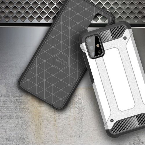 Futrola za Samsung Galaxy A71 A715, Techsuit, Hybrid Armor, Crna