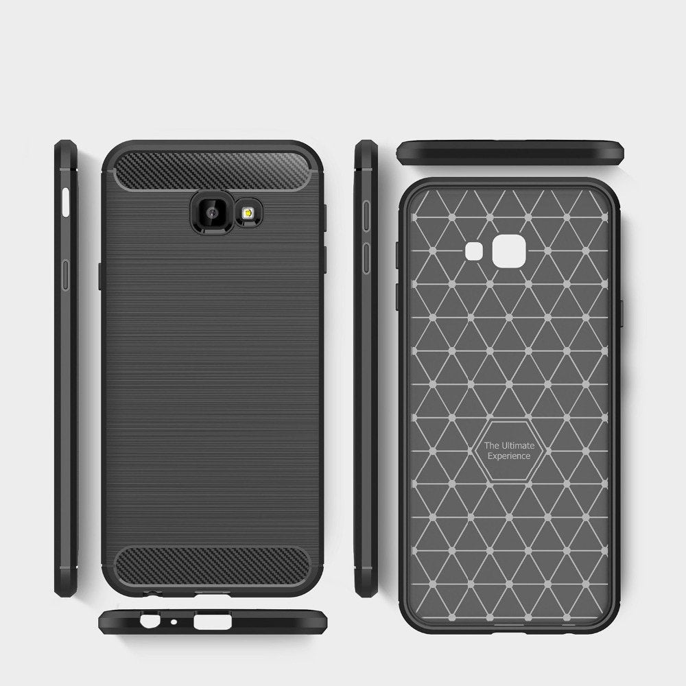 Futrola za Samsung Galaxy J4 Plus (2018) J415, Techsuit, Karbon, Crna