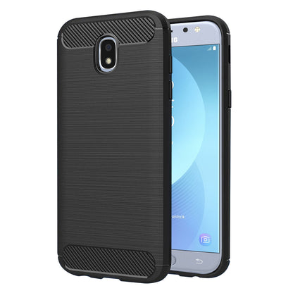 Futrola za Samsung Galaxy J5 (2017) J530, Techsuit, Karbon, Crna