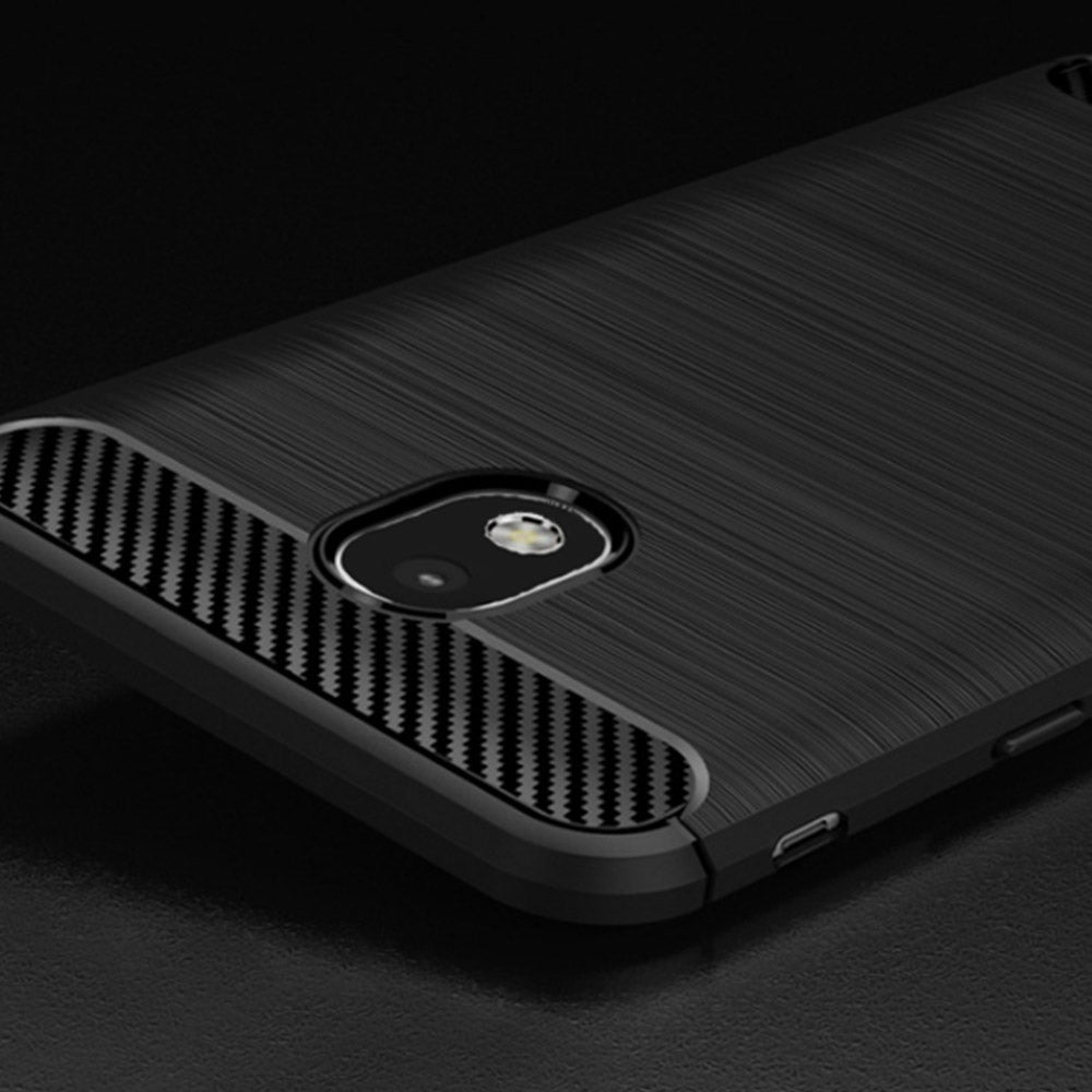 Futrola za Samsung Galaxy J5 (2017) J530, Techsuit, Karbon, Crna