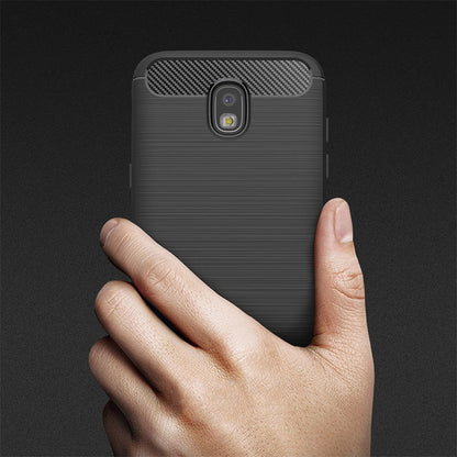 Futrola za Samsung Galaxy J5 (2017) J530, Techsuit, Karbon, Crna