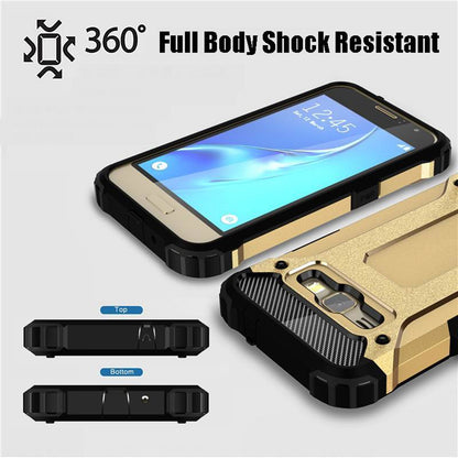 Futrola za Samsung Galaxy J5 J500, Techsuit, Hybrid Armor, Crna
