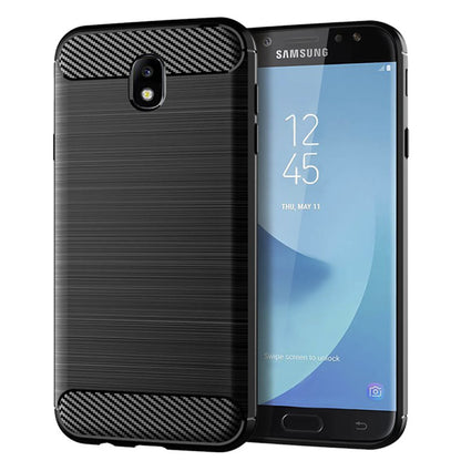 Futrola za Samsung Galaxy J7 (2017) J730, Techsuit, Karbon, Crna