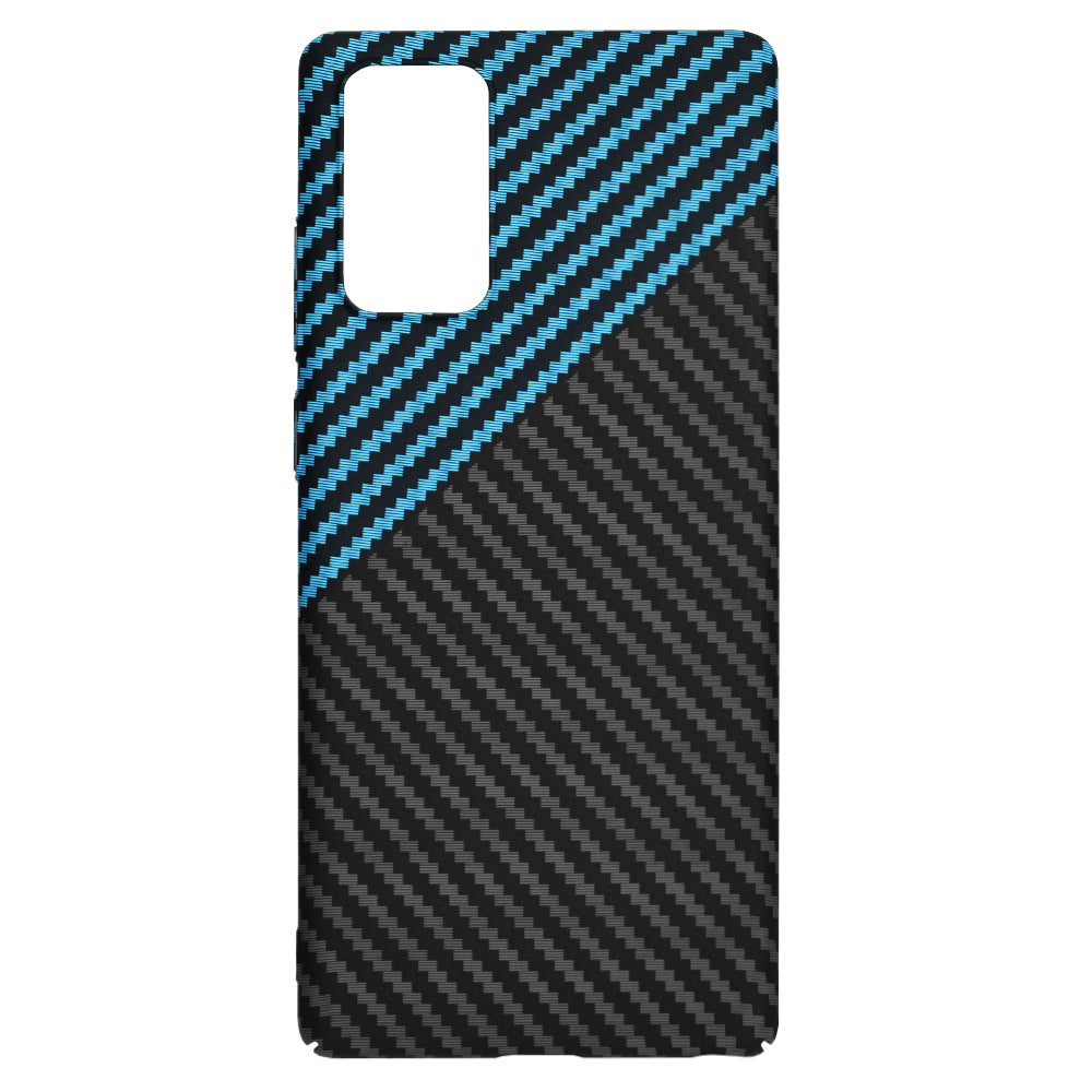 Futrola za Samsung Galaxy Note 20 5G N981 / Note 20 N980, Techsuit, Carbonite FiberShell, Crno Plava