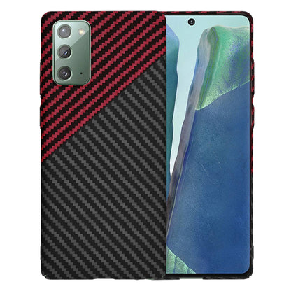 Futrola za Samsung Galaxy Note 20 5G N981 / Note 20 N980, Techsuit, Carbonite FiberShell, Crno Crvena