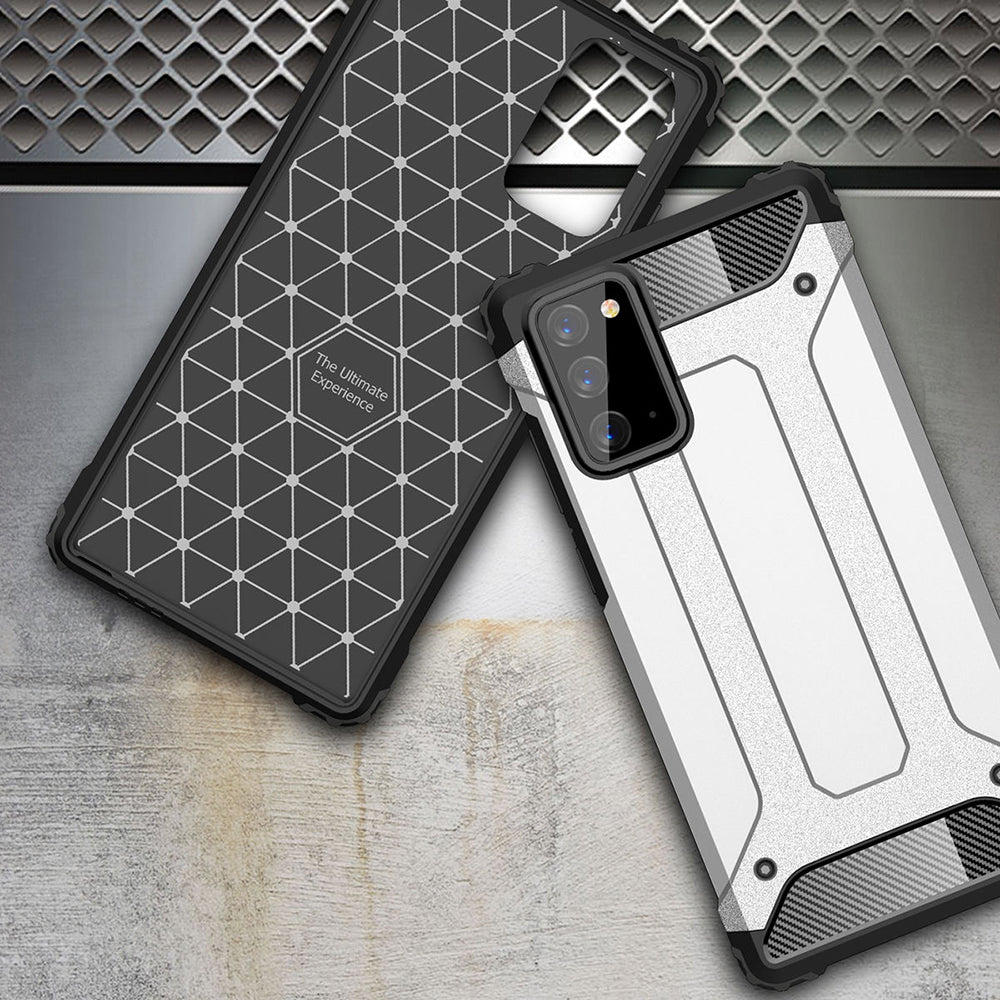 Futrola za Samsung Galaxy Note 20 5G N981 / Note 20 N980, Techsuit, Hybrid Armor, Crna