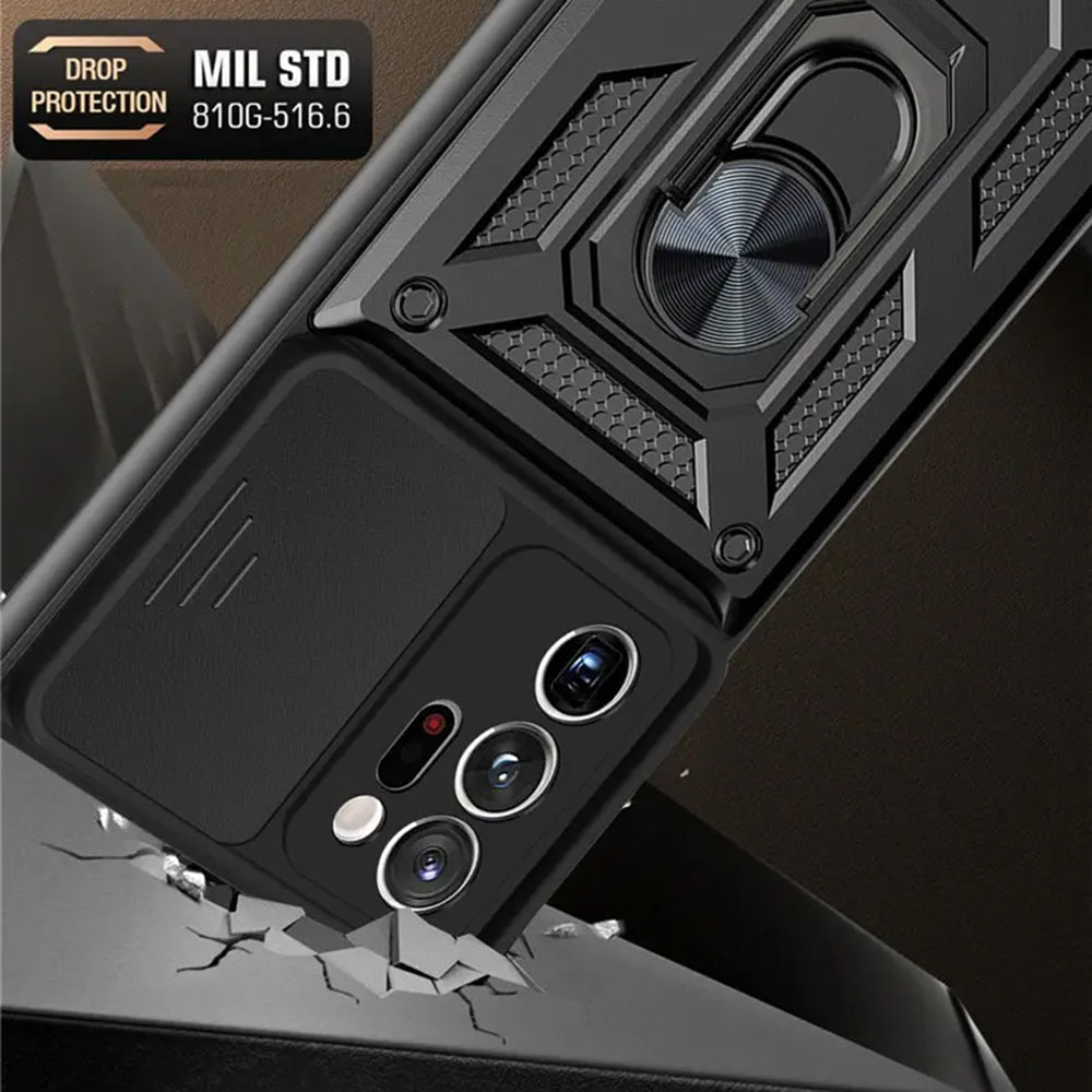 Futrola za Samsung Galaxy Note 20 Ultra 5G N986 / Note 20 Ultra N985, Techsuit, CamShield, Crna