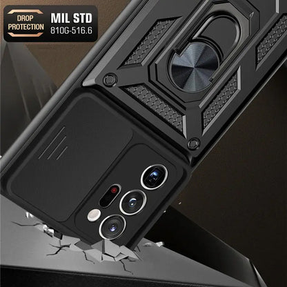Futrola za Samsung Galaxy Note 20 Ultra 5G N986 / Note 20 Ultra N985, Techsuit, CamShield, Crna