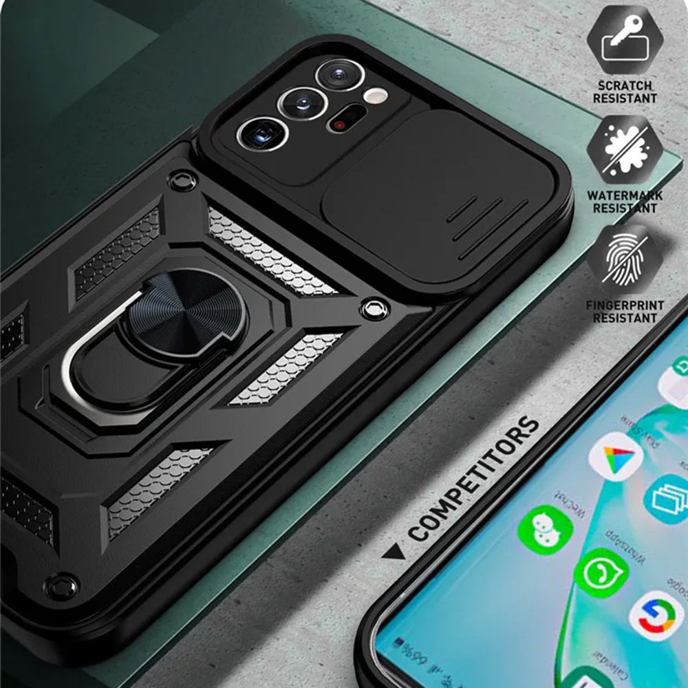 Futrola za Samsung Galaxy Note 20 Ultra 5G N986 / Note 20 Ultra N985, Techsuit, CamShield, Crna