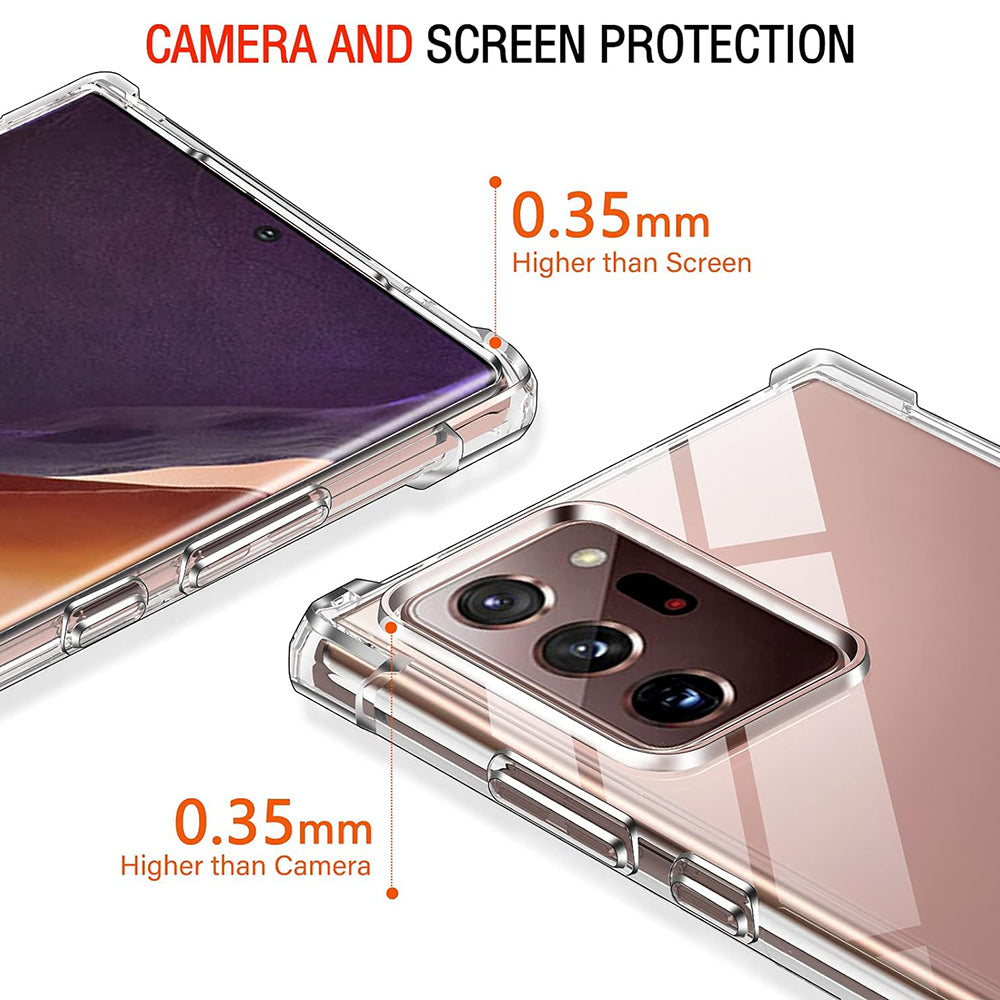 Futrola za Samsung Galaxy Note 20 Ultra 5G N986 / Note 20 Ultra N985, Techsuit, Otporna na udarce, Providna