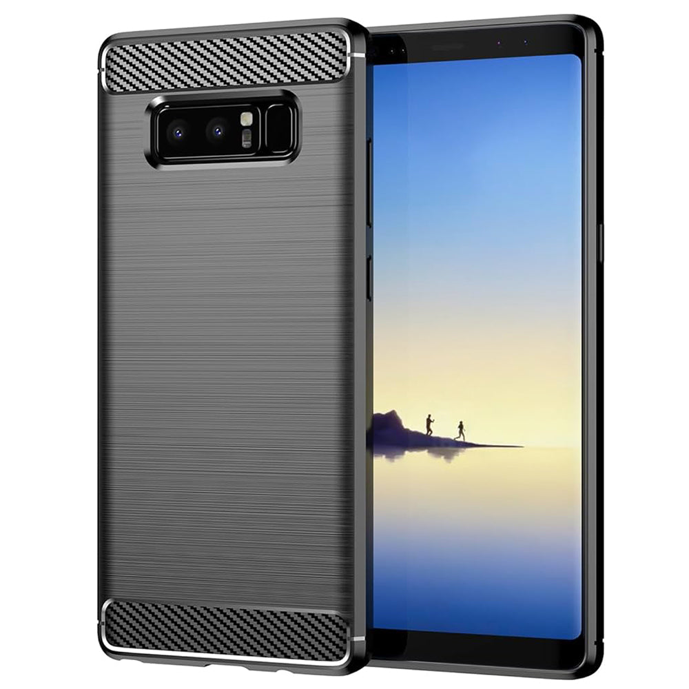 Futrola za Samsung Galaxy Note 8 N950, Techsuit, Karbon, Crna