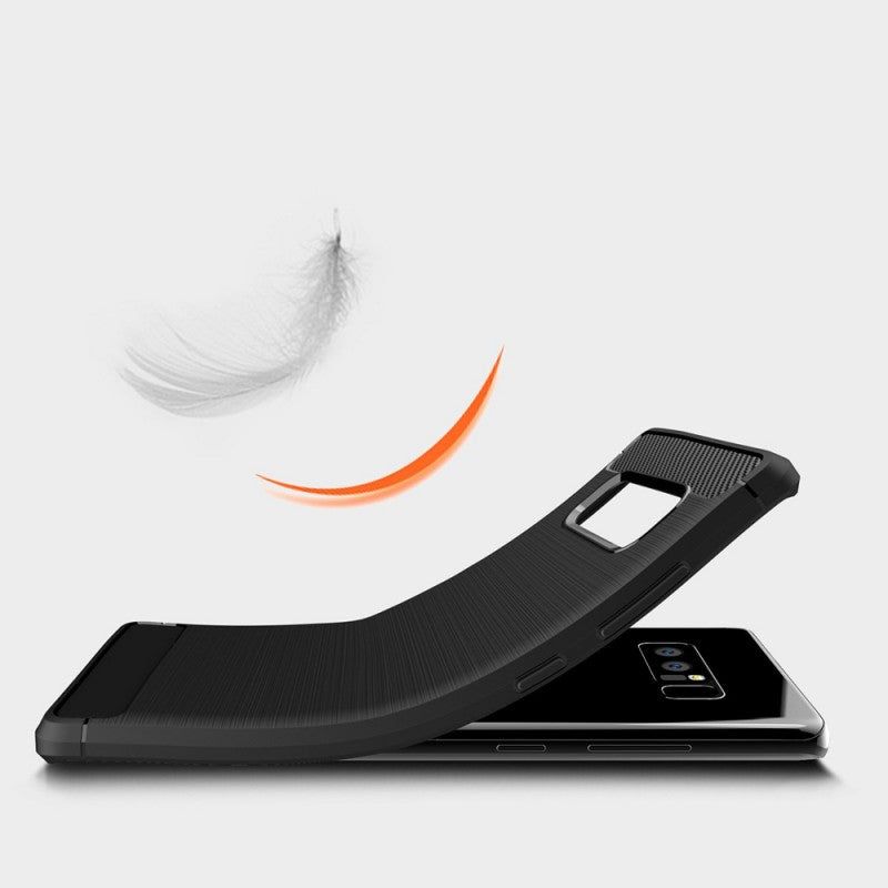 Futrola za Samsung Galaxy Note 8 N950, Techsuit, Karbon, Crna