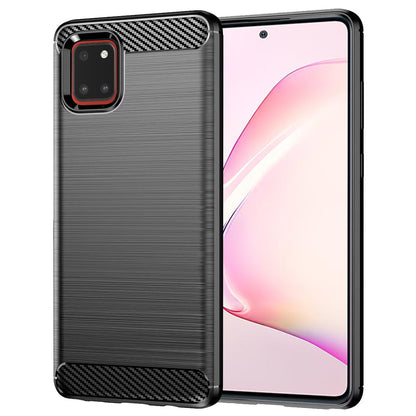 Futrola za Samsung Galaxy Note10 Lite N770, Techsuit, Karbon, Crna