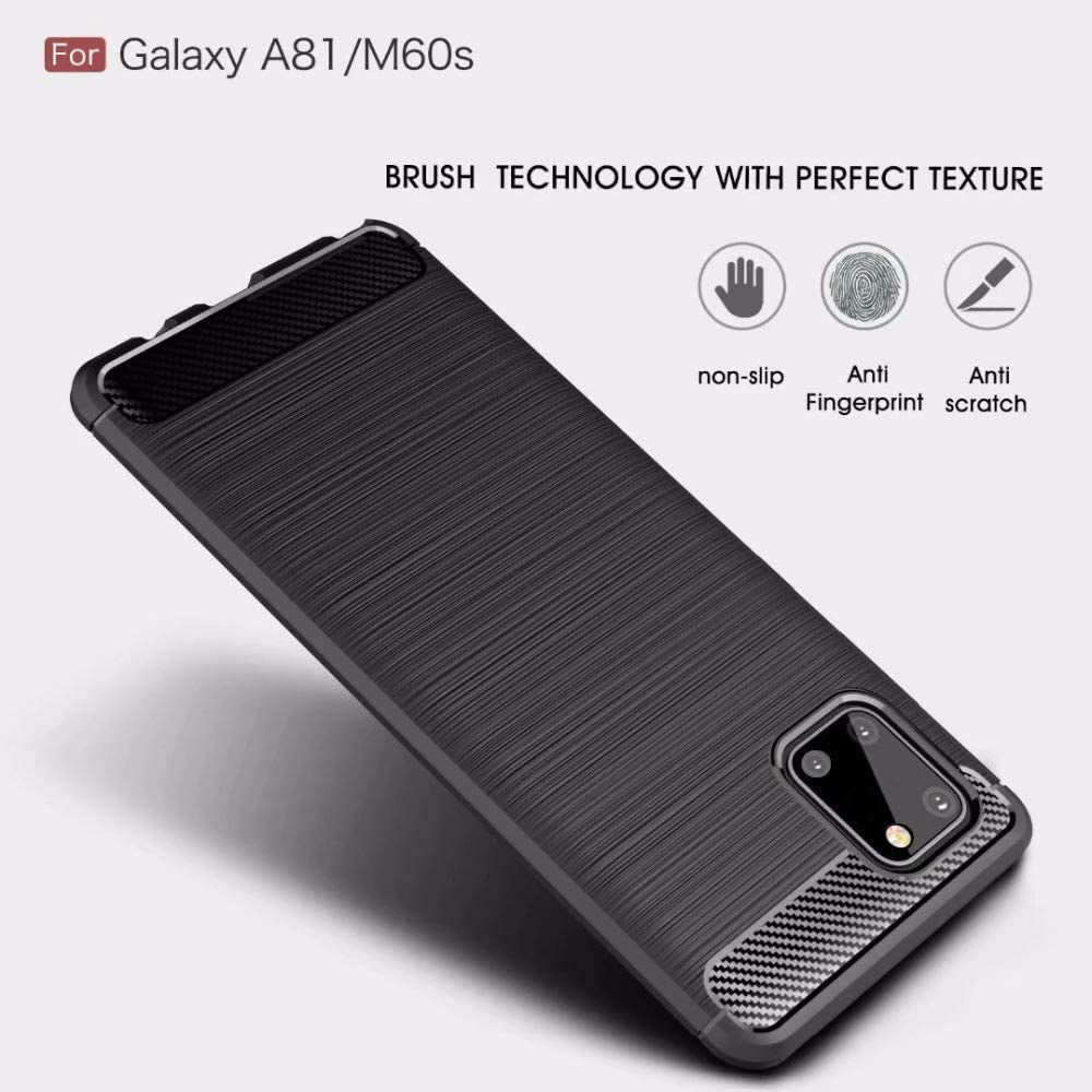 Futrola za Samsung Galaxy Note10 Lite N770, Techsuit, Karbon, Crna
