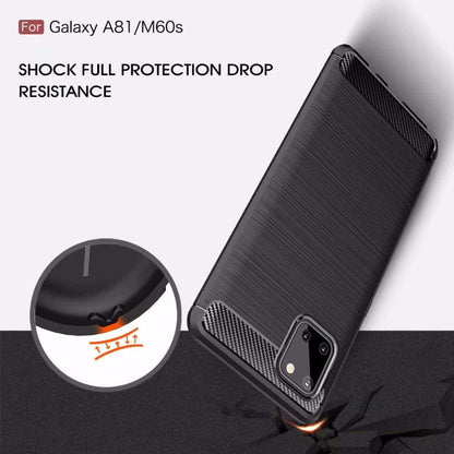 Futrola za Samsung Galaxy Note10 Lite N770, Techsuit, Karbon, Crna