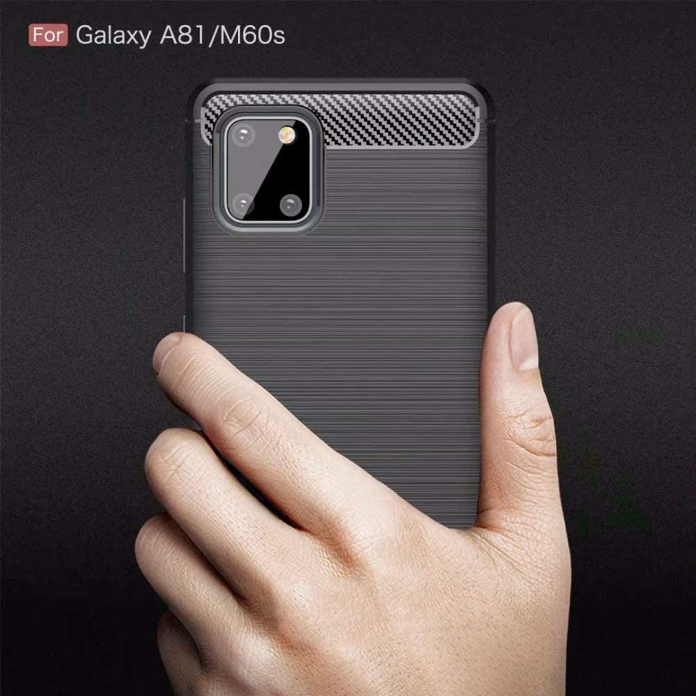 Futrola za Samsung Galaxy Note10 Lite N770, Techsuit, Karbon, Crna