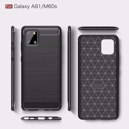 Futrola za Samsung Galaxy Note10 Lite N770, Techsuit, Karbon, Crna