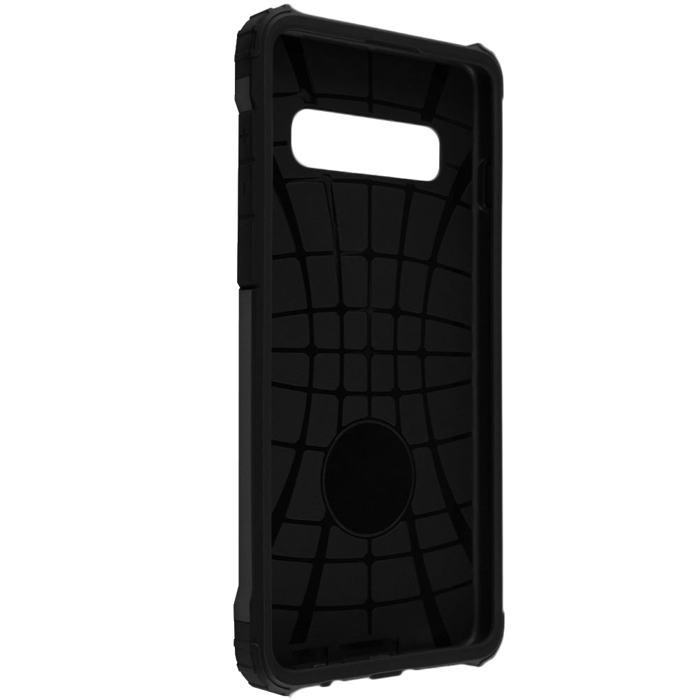Futrola za Samsung Galaxy S10 G973, Techsuit, Hybrid Armor, Crna