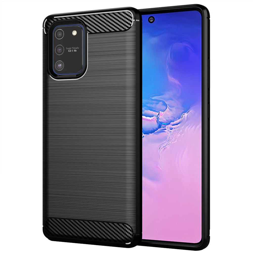 Futrola za Samsung Galaxy S10 Lite G770, Techsuit, Karbon, Crna