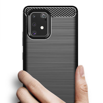 Futrola za Samsung Galaxy S10 Lite G770, Techsuit, Karbon, Crna
