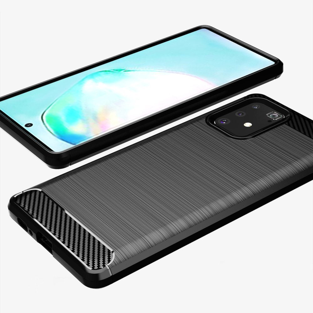 Futrola za Samsung Galaxy S10 Lite G770, Techsuit, Karbon, Crna