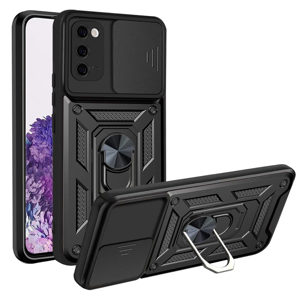 Futrola za Samsung Galaxy S20 5G G981 / S20 G980, Techsuit, CamShield, Crna
