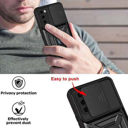 Futrola za Samsung Galaxy S20 5G G981 / S20 G980, Techsuit, CamShield, Crna