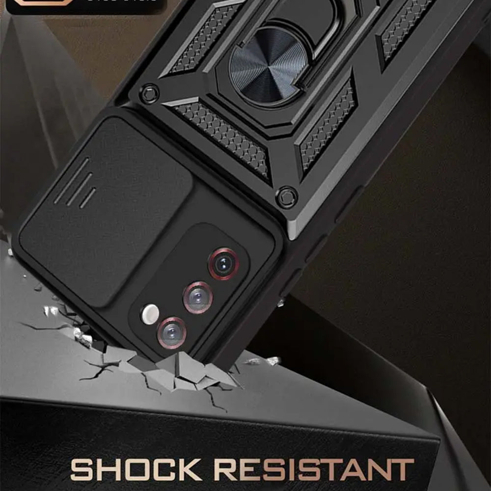 Futrola za Samsung Galaxy S20 FE 2022 G781 / S20 FE 5G G781 / S20 FE G780, Techsuit, CamShield, Crna