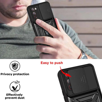 Futrola za Samsung Galaxy S20 FE 2022 G781 / S20 FE 5G G781 / S20 FE G780, Techsuit, CamShield, Crna