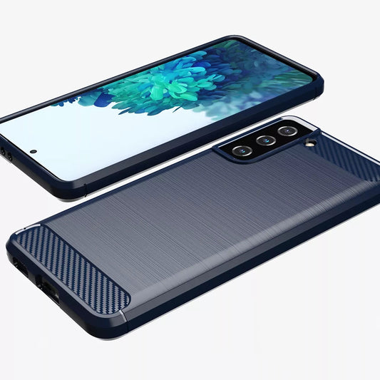 Futrola za Samsung Galaxy S20 FE 2022 G781 / S20 FE 5G G781 / S20 FE G780, Techsuit, Karbon, Plava