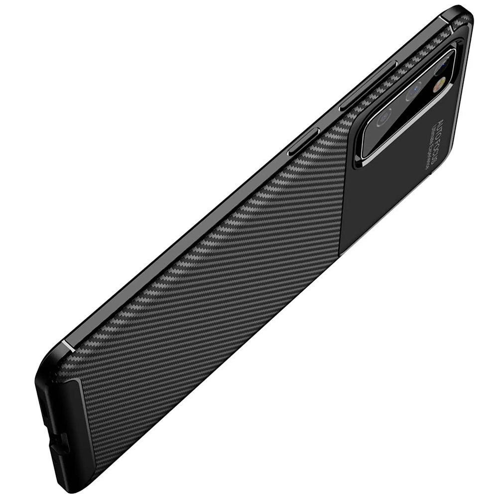 Futrola za Samsung Galaxy S20 FE 2022 G781 / S20 FE 5G G781 / S20 FE G780, Techsuit, CarbonFiber, Crna