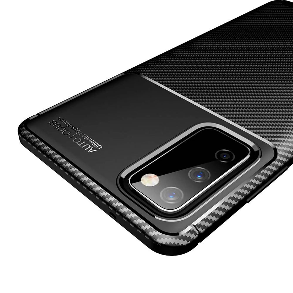Futrola za Samsung Galaxy S20 FE 2022 G781 / S20 FE 5G G781 / S20 FE G780, Techsuit, CarbonFiber, Crna