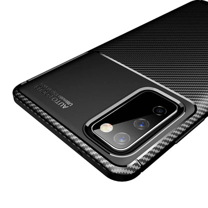Futrola za Samsung Galaxy S20 FE 2022 G781 / S20 FE 5G G781 / S20 FE G780, Techsuit, CarbonFiber, Crna