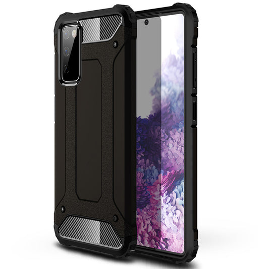 Futrola za Samsung Galaxy S20 FE 2022 G781 / S20 FE 5G G781 / S20 FE G780, Techsuit, Hybrid Armor, Crna