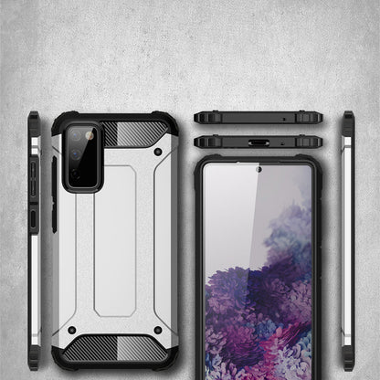 Futrola za Samsung Galaxy S20 FE 2022 G781 / S20 FE 5G G781 / S20 FE G780, Techsuit, Hybrid Armor, Crna