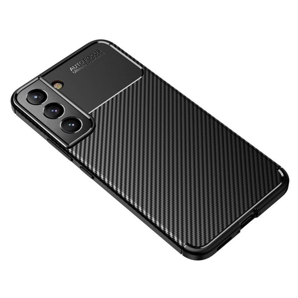 Futrola za Samsung Galaxy S21 5G G991, Techsuit, CarbonFiber, Crna
