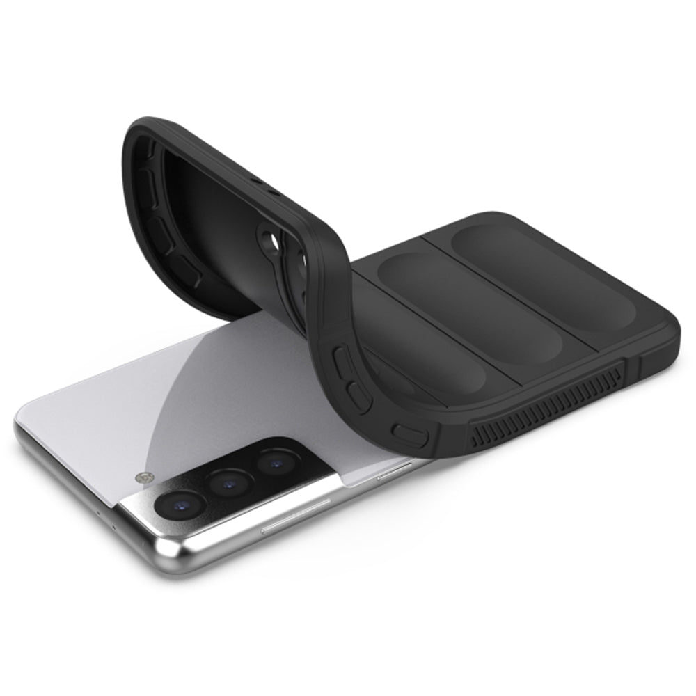 Futrola za Samsung Galaxy S21 5G G991, Techsuit, Magic Shield, Crna