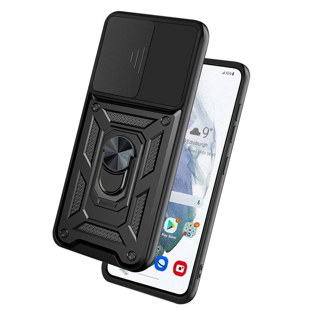 Futrola za Samsung Galaxy S21 FE 5G G990, Techsuit, CamShield, Crna