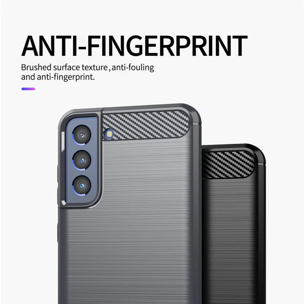 Futrola za Samsung Galaxy S21 FE 5G G990, Techsuit, Karbon, Crna