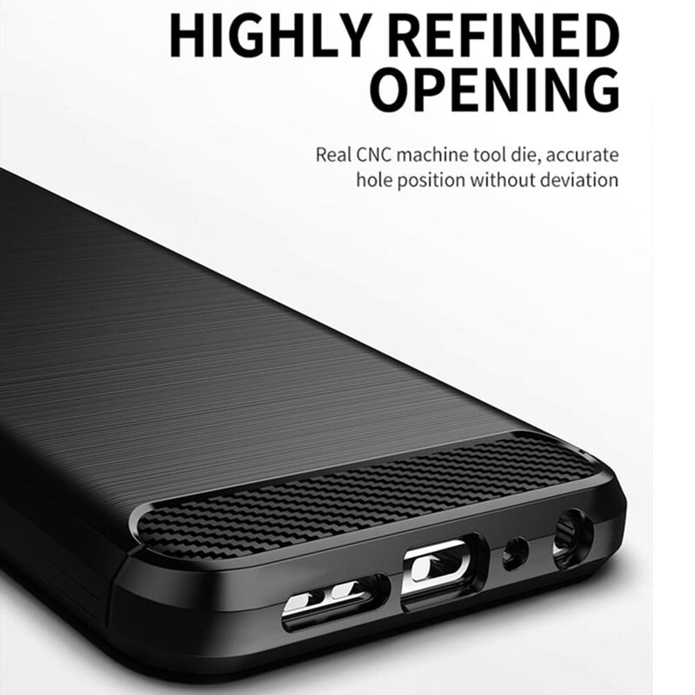 Futrola za Samsung Galaxy S21 FE 5G G990, Techsuit, Karbon, Crna