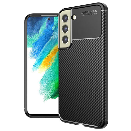 Futrola za Samsung Galaxy S21 FE 5G G990, Techsuit, CarbonFiber, Crna