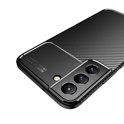 Futrola za Samsung Galaxy S21 FE 5G G990, Techsuit, CarbonFiber, Crna