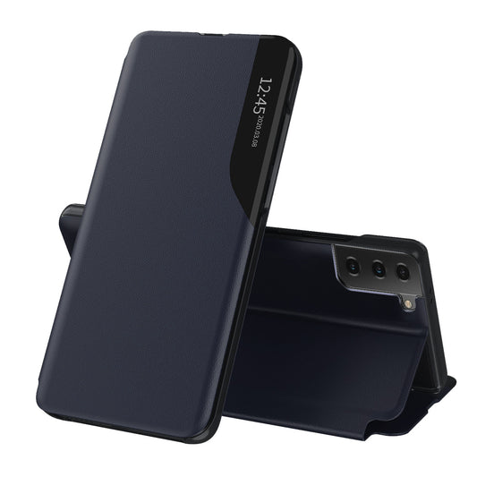 Futrola za Samsung Galaxy S21 FE 5G G990, Techsuit, eFold, Tamno Plava