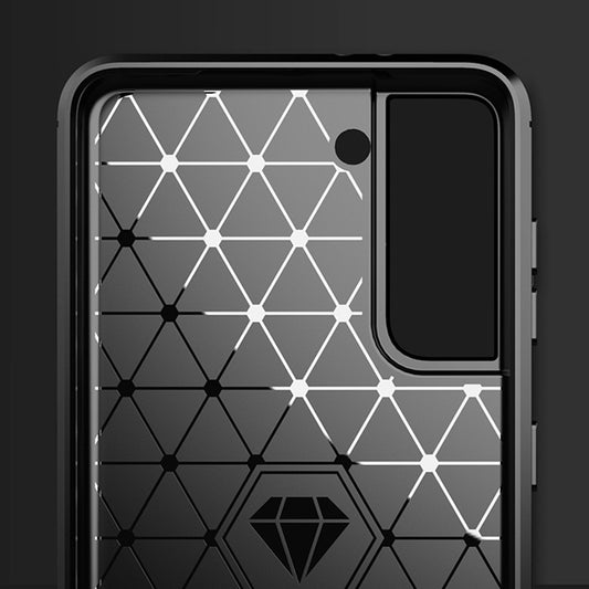 Futrola za Samsung Galaxy S21+ 5G G996, Techsuit, Karbon, Crna