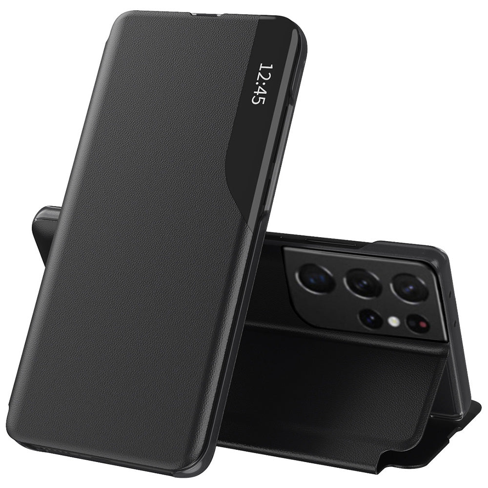 Futrola za Samsung Galaxy S21 Ultra 5G G998, Techsuit, eFold, Crna